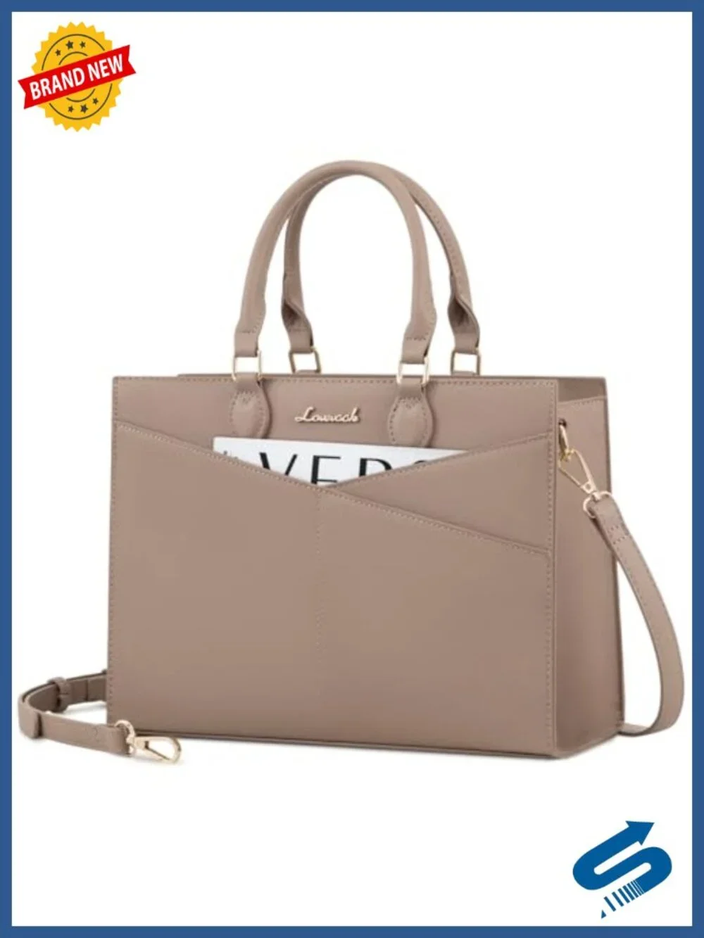 Purses for Women PU Leather Satchel Handbags Tote Crossbody Shoulder Bag with